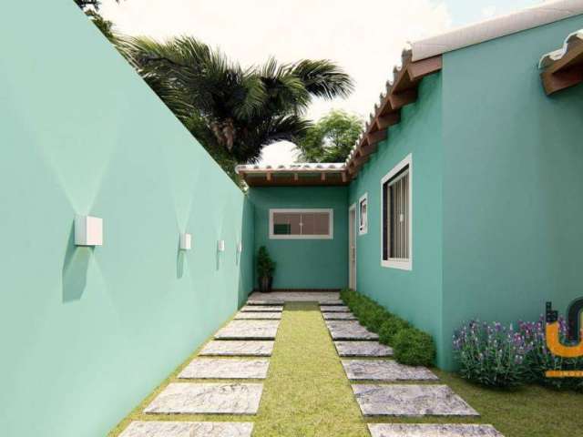 Casa com 1 dormitório à venda, 42 m² por R$ 99.000,00 - Unamar - Cabo Frio/RJ
