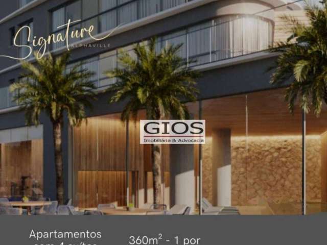 Apartamento com 4 suítes à venda, 360 m² por R$ 4.500.000 - Centro - Barueri/SP