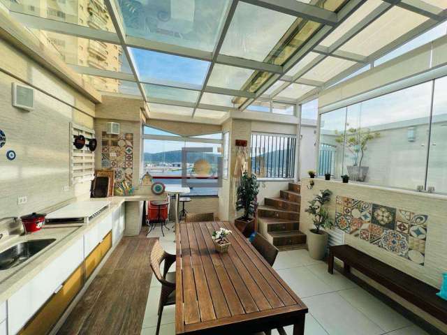 Cobertura com 3 quartos à venda na Avenida Rei Alberto I, 248, Ponta da Praia, Santos, 227 m2 por R$ 1.800.000