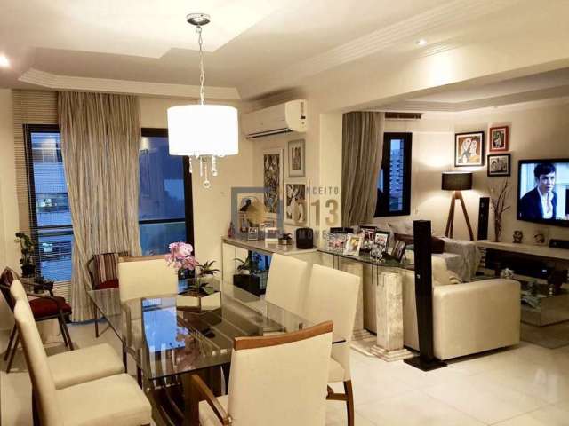 Apartamento com 4 quartos à venda na Rua Evaristo da Veiga, 190, Campo Grande, Santos, 120 m2 por R$ 715.000