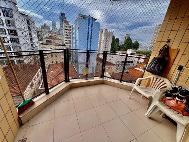 Apartamento com 2 quartos à venda na Travessa Lélia, 87, Aparecida, Santos, 138 m2 por R$ 691.000
