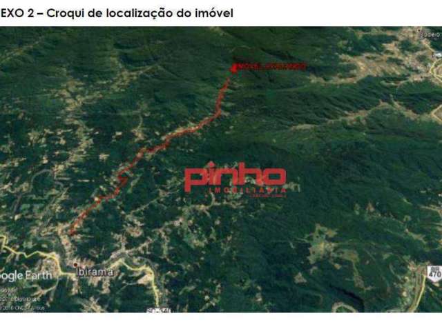 Terreno à venda, 1843000 m² por R$ 915.750 - Rio Sellin - Ibirama/SC