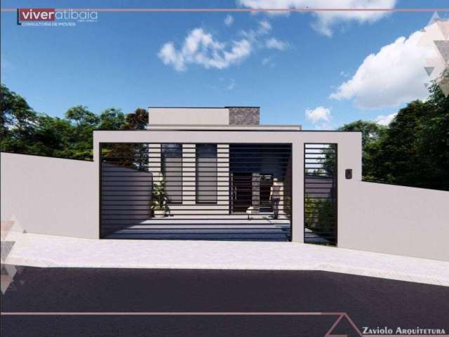 Casa com 3 dormitórios à venda, 119 m² por R$ 590.000,00 - Nova Atibaia - Atibaia/SP