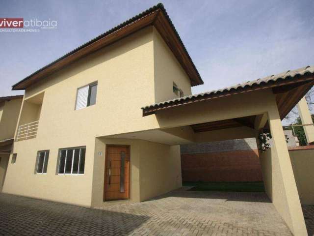 Casa com 3 dormitórios à venda, 142 m² por R$ 990.000,00 - Nova Gardênia - Atibaia/SP
