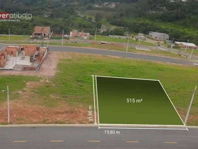 Terreno à venda, 515 m² por R$ 530.000,00 - Centro - Atibaia/SP