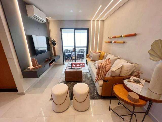 Apartamento com 2 dormitórios para alugar, 62 m² por R$ 5.220,00/mês - Alvinópolis - Atibaia/SP