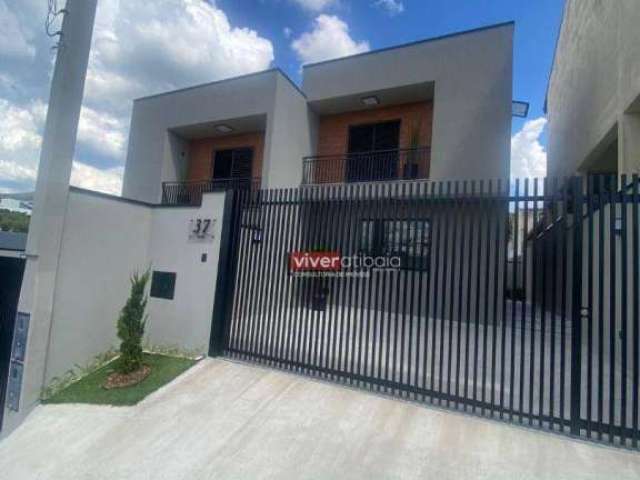 Casa com 2 dormitórios à venda, 91 m² por R$ 640.000 - Jardim Santa Bárbara - Atibaia/SP