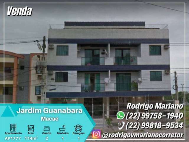 Vendo ótimo apartamento de 2 quartos no Jardim Guanabara em Macaé