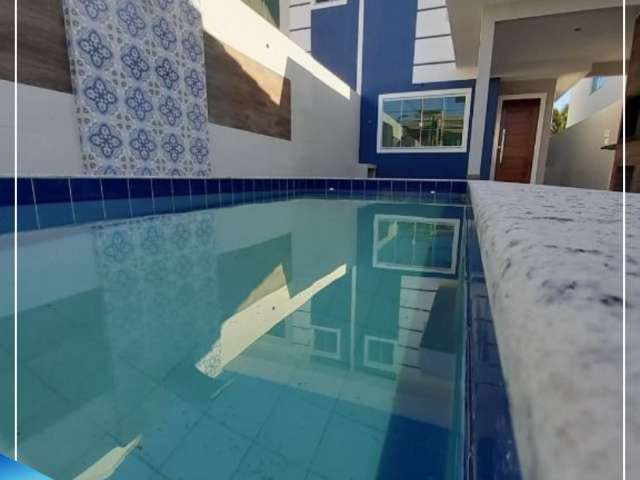 Vendo maravilhosa casa com 4 quartos e piscina no Recreio em Rio das Ostras