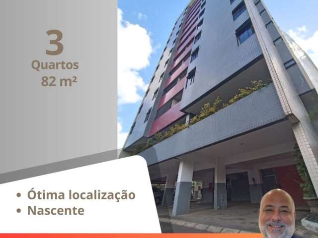 Apartamento Caxanga - Excelente Localização - Nascente - 03 Quartos - 82 m2