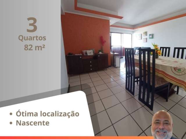 Apartamento Caxanga - 03 Quartos - 82m2 - Excelente Localização - Nascente