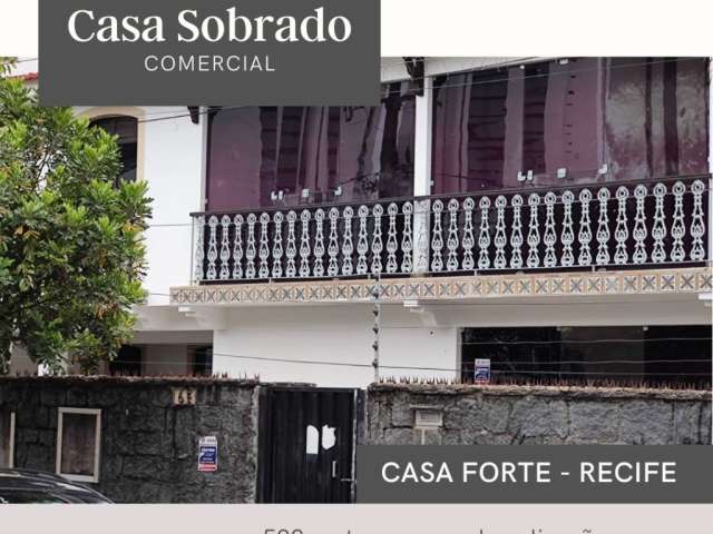 Casa Terreo e 1º Andar - 523 m2 - 25 salas - Casa Forte - Recife PE