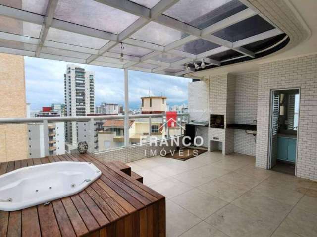 Cobertura com 3 dormitórios à venda, 165 m² por R$ 900.000,00 - Nova Mirim - Praia Grande/SP