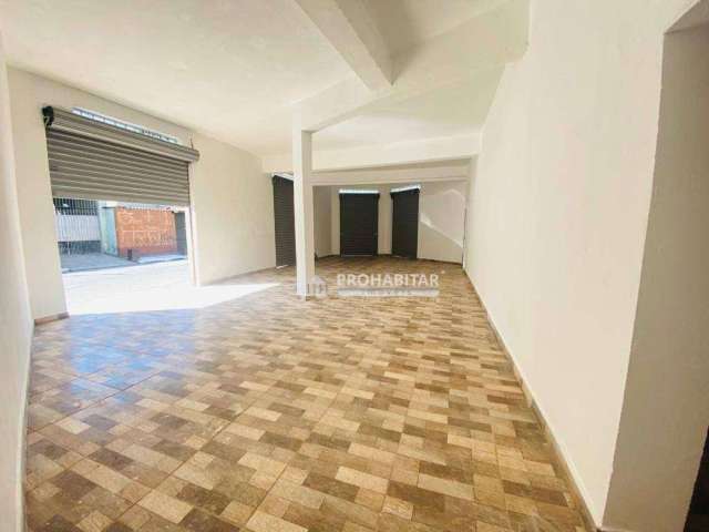Salão para alugar, 120 m² por R$ 2.900,00/mês - Jardim Cruzeiro - São Paulo/SP