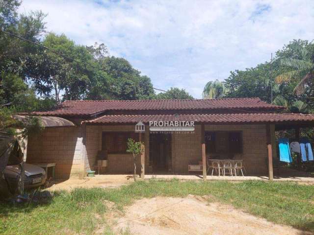 Chácara com 1 dormitório à venda, 2100 m² por R$ 220.000,00 - Sítio Represa - São Paulo/SP