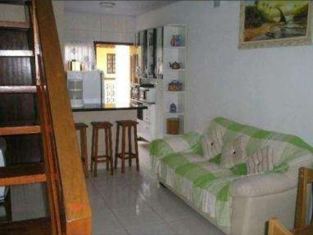 Casa em condomínio fechado com 1 quarto à venda no Prainha, Caraguatatuba  por R$ 265.000