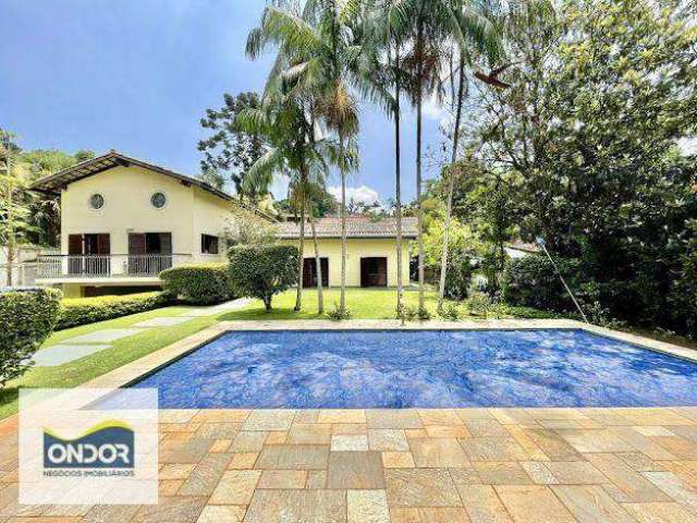 Casa com 4 dormitórios sendo 4 suítes à venda, 413 m² por R$ 2.300.000 - Chácara Eliana - Cotia/SP
