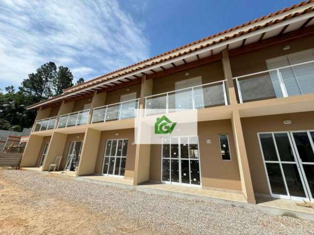 Sobrado com 2 dormitórios para alugar, 72 m² por R$ 2.300/mês - Capricórnio II - Caraguatatuba/SP