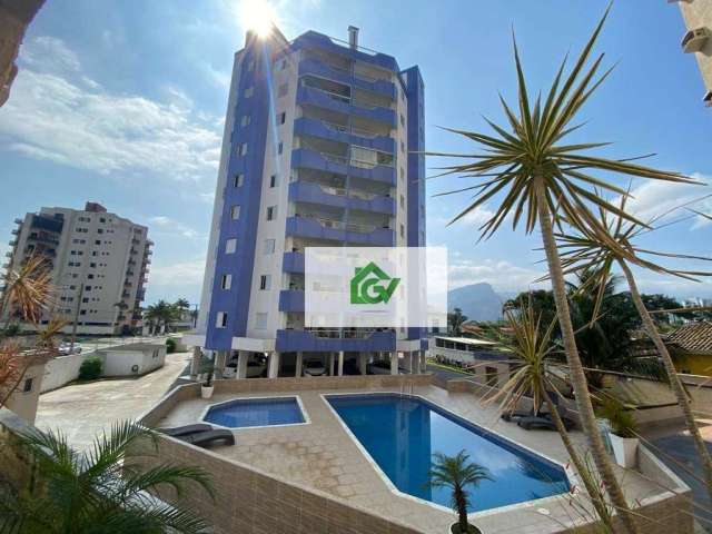 Apartamento com 3 dormitórios à venda, 83 m² por R$ 850.000 - Aruan - Praia do Aruan - Caraguatatuba/SP