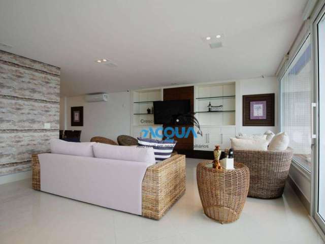Apartamento com 4 dormitórios à venda, 255 m² por R$ 2.600.000 - Sorocotuba - Guarujá/SP