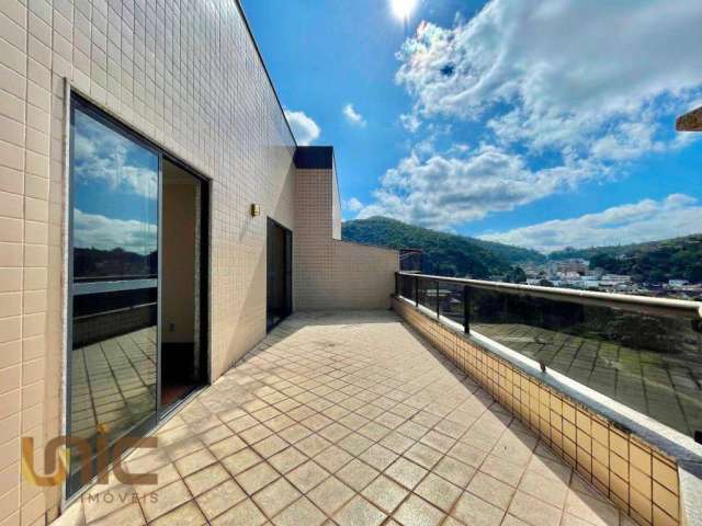 Cobertura com 3 dormitórios à venda, 138 m² por R$ 850.000,00 - Várzea - Teresópolis/RJ