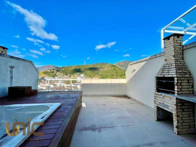 Cobertura com 3 dormitórios à venda, 139 m² por R$ 690.000,00 - Alto - Teresópolis/RJ
