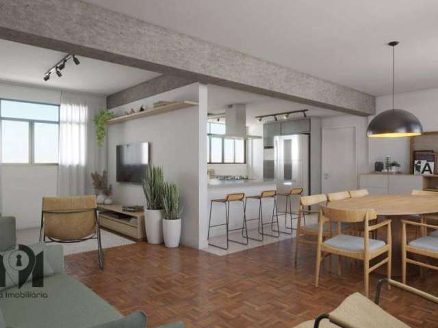 Apartamento com 3 dormitórios à venda, 129 m² por R$ 1.685.000 - Higienópolis - São Paulo/São Paulo
