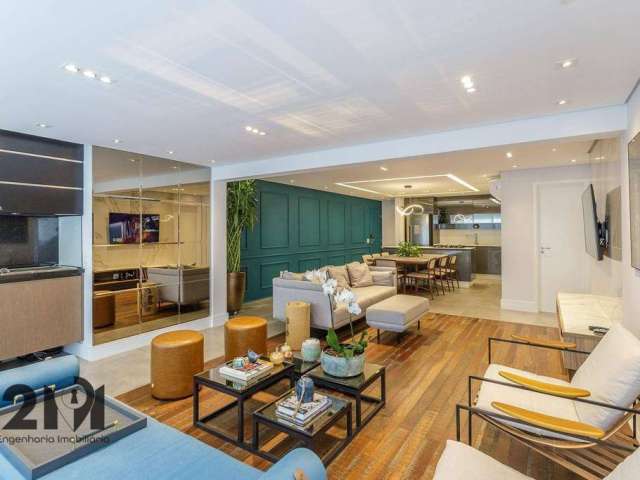 Apartamento com 2 dormitórios à venda, 108 m², 2 vagas, por R$ 2.120.000 - Jardim das Perdizes - São Paulo/SP