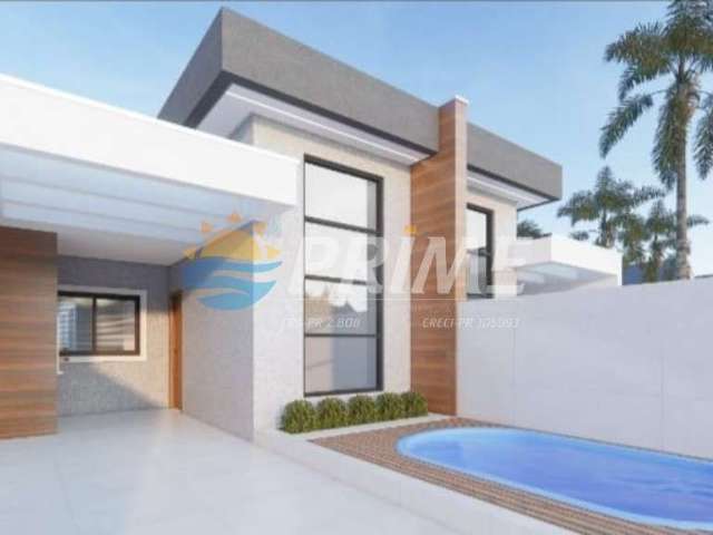 Casa com 3 quartos à venda na Rua Argentina, 335, Balneário Marajó, Matinhos por R$ 470.000