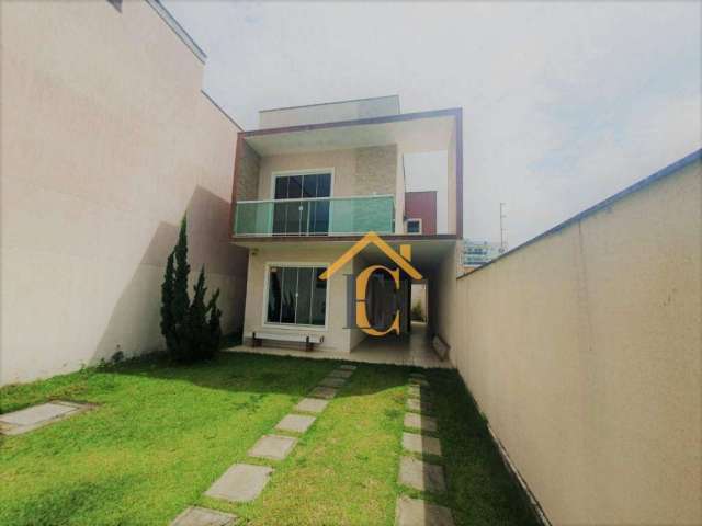 Casa com 3 dormitórios à venda, 140 m² por R$ 690.000,00 - Ouro Verde - Rio das Ostras/RJ