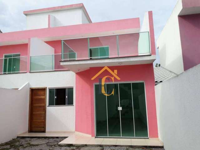 Casa com 2 dormitórios à venda, 80 m² por R$ 320.000,00 - Jardim Bela Vista - Rio das Ostras/RJ