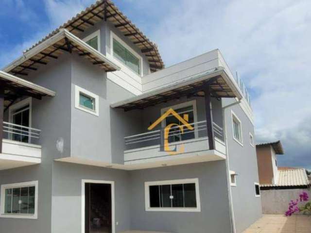 Casa com 4 dormitórios à venda, 210 m² por R$ 830.000,00 - Ouro Verde - Rio das Ostras/RJ