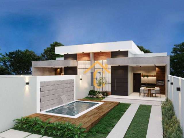 Casa com 3 dormitórios à venda, 105 m² por R$ 750.000,00 - Ouro Verde - Rio das Ostras/RJ