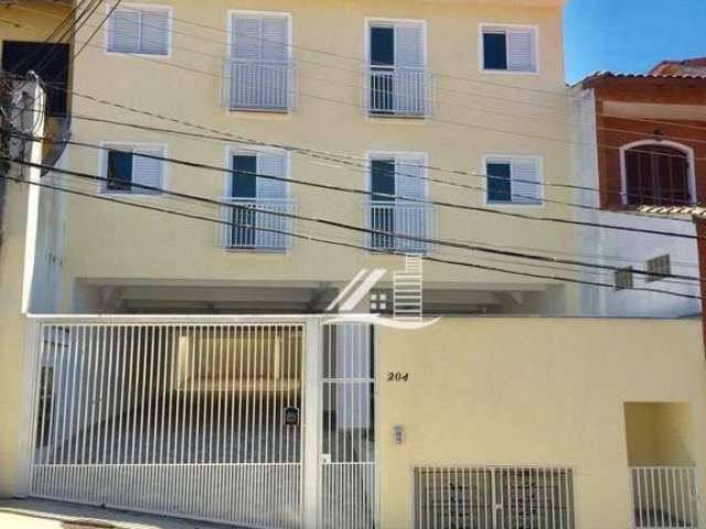 Apartamento com 2 dormitórios à venda, 53 m² por R$ 275.000,00 - Vila Vitória - Santo André/SP