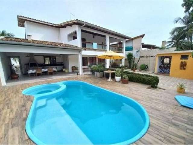 Casa duplex excelente à venda 4/4 suítes, 373M2, piscina, Vilas do Atlântico - Lauro de Freitas/BA.
