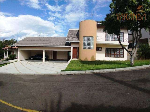 Casa com 4 dormitórios para alugar, 590 m² por R$ 11.785,00/mês - Condominio Portal Quiririm - Valinhos/SP
