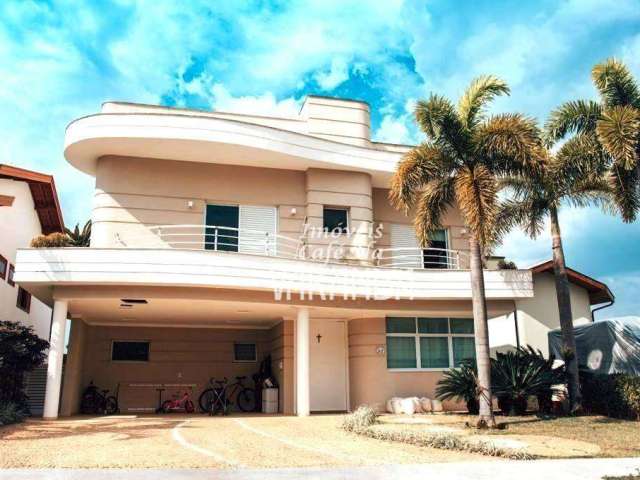 Casa com 4 dormitórios à venda, 380 m² por R$ 2.500.000 - Condomínio Residencial Terras do Oriente - Valinhos/SP