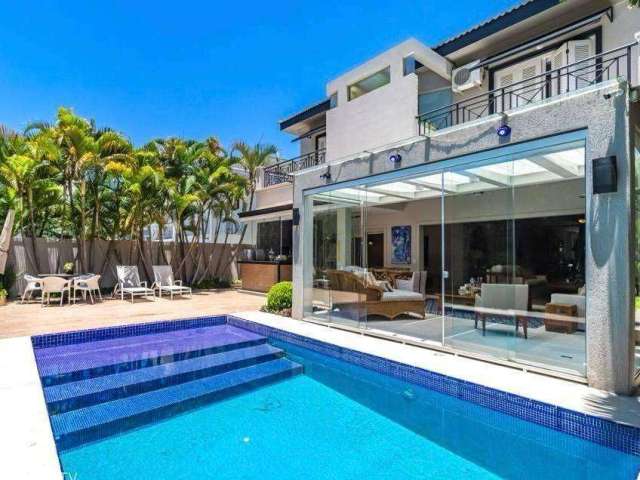 Casa com 4 dormitórios para alugar, 420 m² por R$ 35.000/mês - Alphaville - Santana de Parnaíba/SP