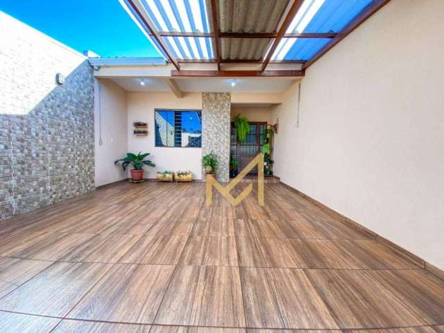 Casa com 2 dormitórios à venda, 95,00m² por R$260.000,00 - Florais do Parana - Cascavel/PR
