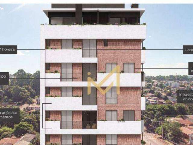 Apartamento com 02 dormitórios, 01 suíte à venda, 93,00m² por R$693.680,00 - Centro - Cascavel/PR