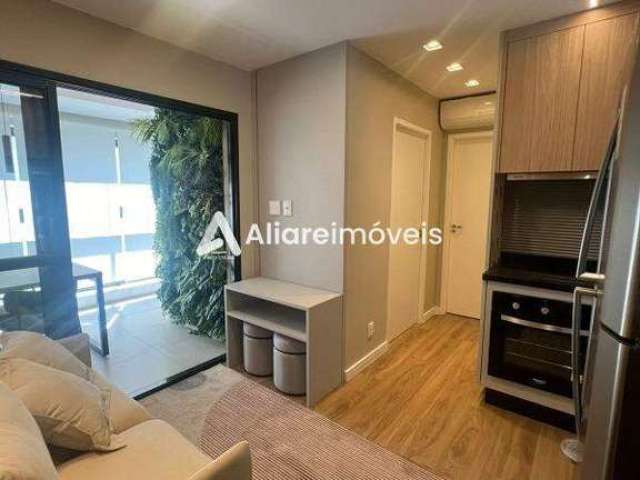 Apartamento c/ 2 quartos e 1 vaga, 45m², para aluguel no Condomínio Residencial Upside Paulista, no bairro Bela Vista, por 4.500,00