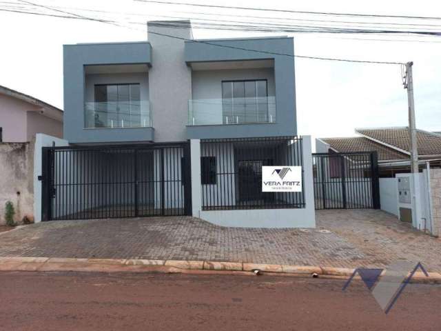Sobrado com 3 dormitórios à venda, 125 m² por R$ 529.900,00 - Centro - Santa Tereza do Oeste/PR