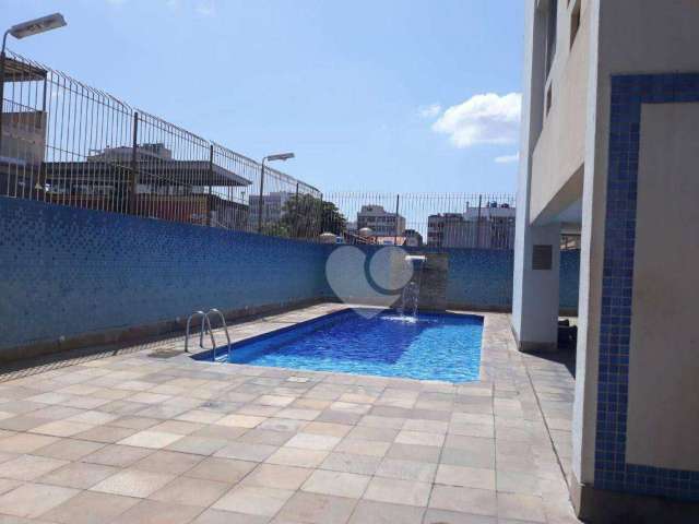 Cobertura duplex com 2 salas, varanda, 4 quartos (1 suíte), piscina, 2 vagas, lazer total, à venda, 162 m² por R$ 655.000 - Méier - Rio de Janeiro/RJ