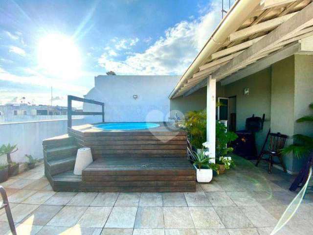 Cobertura com 4 dormitórios à venda, 153 m² por R$ 1.040.000,00 - Recreio dos Bandeirantes - Rio de Janeiro/RJ