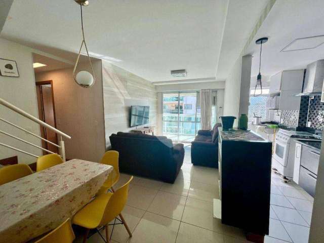 Lopes Enjoy Vende Cobertura com 3 quartos sendo 2 suítes, 134 m² por R$ 870.000 - Recreio dos Bandeirantes - Rio de Janeiro/RJ