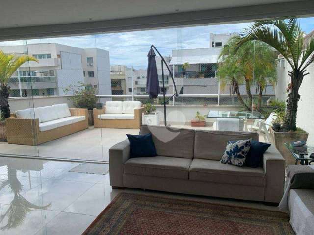 Cobertura com 3 suites à venda, 198 m² por R$ 1.250.000 - Recreio dos Bandeirantes - Rio de Janeiro/RJ