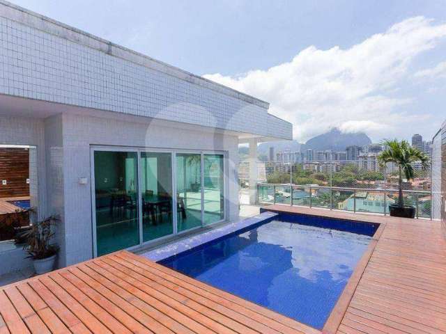 Cobertura com 3 Suítes para alugar, 575 m² por R$ 60.458/mês - Barra da Tijuca - Rio de Janeiro/RJ