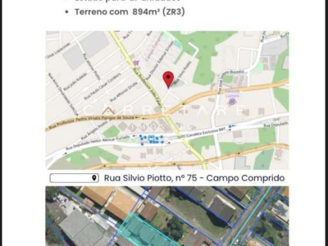 Terreno à venda no Campo Comprido, Curitiba  por R$ 1.650.000