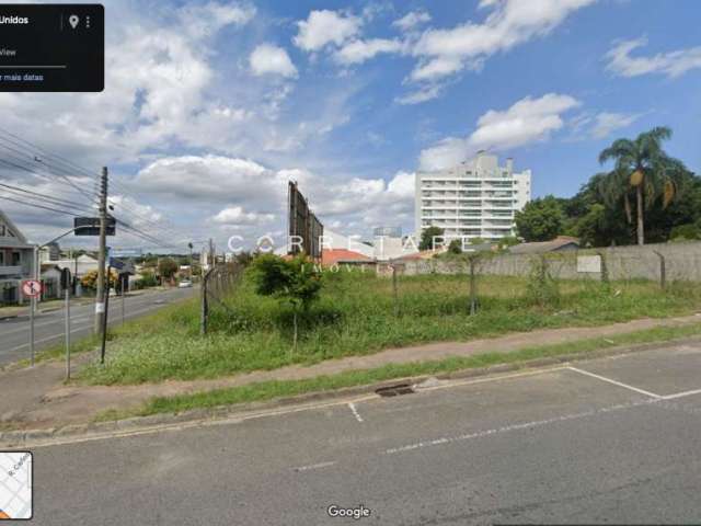 Terreno comercial à venda na Rua Estados Unidos, 2104, Boa Vista, Curitiba, 940 m2 por R$ 2.100.000
