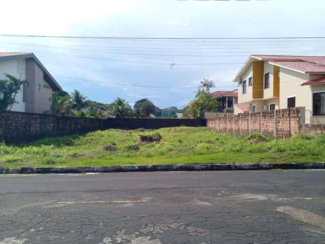 Terreno em condomínio fechado à venda na Avenida do Turismo, 1997, Ponta Negra, Manaus por R$ 800.000